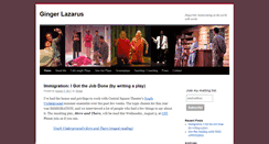 Desktop Screenshot of gingerlazarus.com